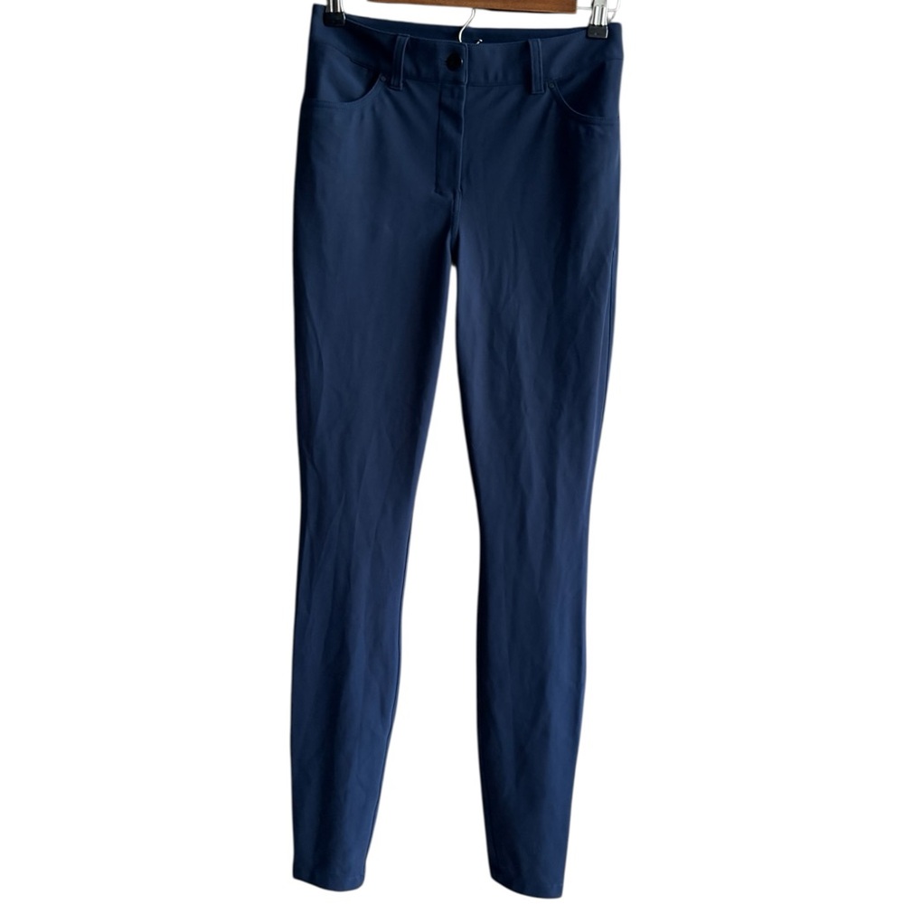 lululemon athletica Navy Slim Tech Trousers - Picture 8 of 16